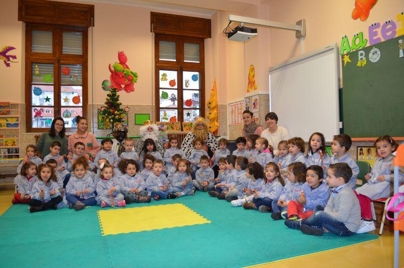 Visita de los Reyes Magos al colegio (ANPA)