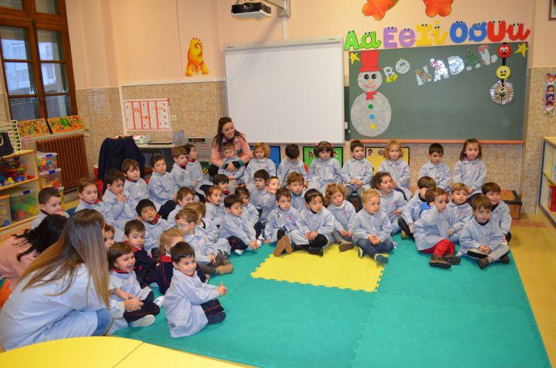 Los Reyes Magos visitan el colegio