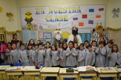 Visita de los Reyes Magos al colegio (ANPA) - Foto 22