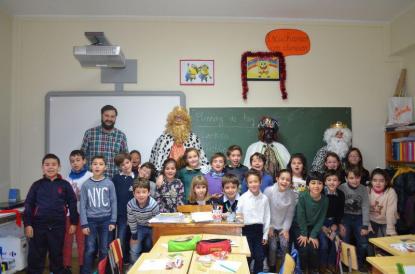 Visita de los Reyes Magos al colegio (ANPA) - Foto 30