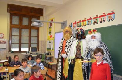 Visita de los Reyes Magos al colegio (ANPA) - Foto 33