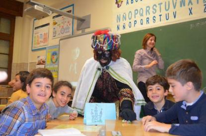 Visita de los Reyes Magos al colegio (ANPA) - Foto 41
