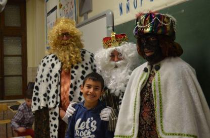 Visita de los Reyes Magos al colegio (ANPA) - Foto 44