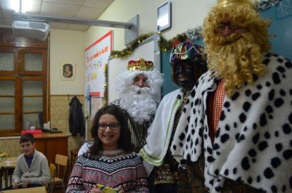 Visita de los Reyes Magos al colegio (ANPA) - Foto 56