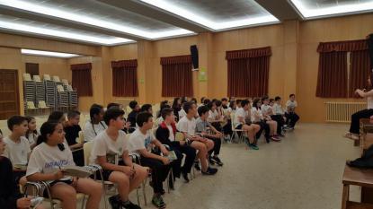Visita de Ledicia Costas a 5� de Primaria - Foto 3