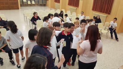 Visita de Ledicia Costas a 5� de Primaria - Foto 6