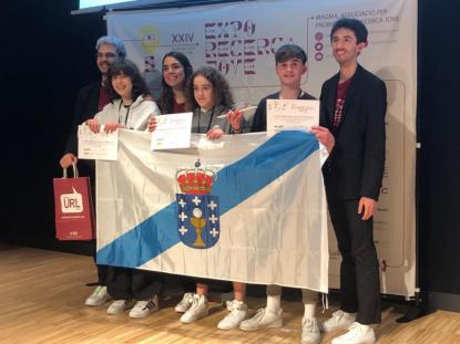 xito de los Jvenes cientficos de las Josefinas de Ourense en Barcelona. - Foto 10